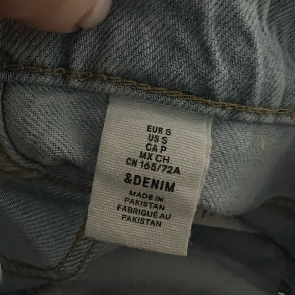 Hm light blue denim long skirt - Picture 6 of 12